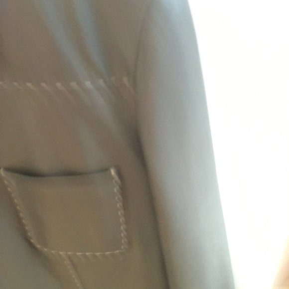 Willi Smith Leather Shacket - Picture 6 of 6